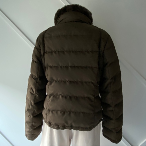 Max Mara Weekend Down Filled Quilted Crop Jacket - 10 - Picture 3 of 16